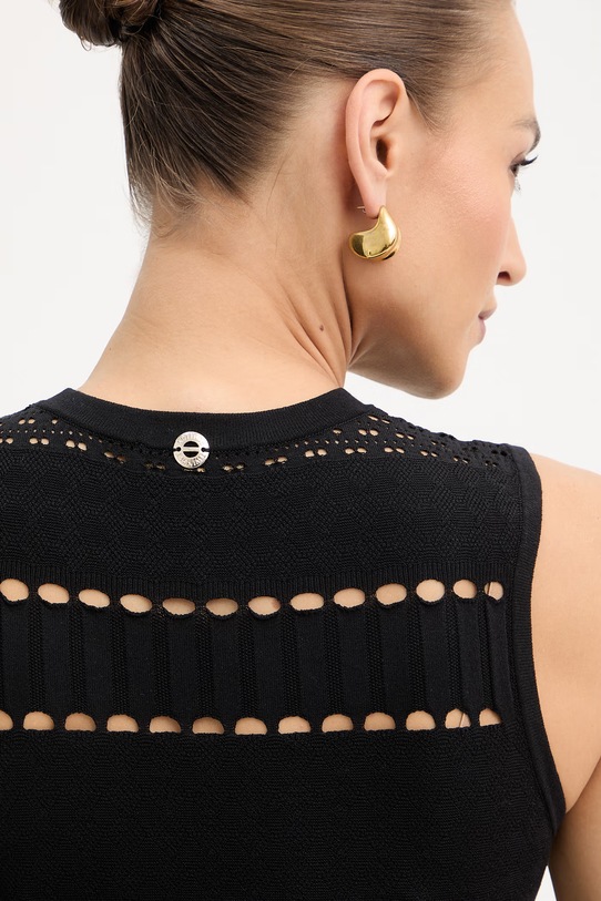 Twinset sukienka 261AP3080 czarny