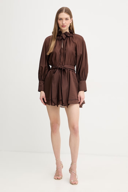 Šaty Twinset 261AP2181 hnedá SS26