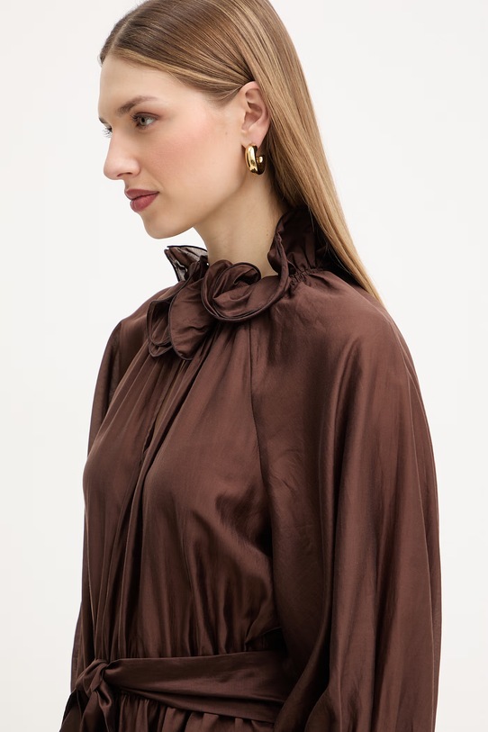 Twinset sukienka brązowy 261AP2181