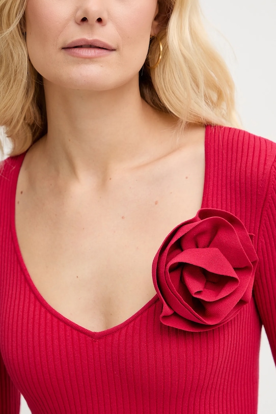 Twinset sukienka 261AP3100 czerwony