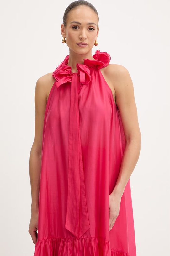 Twinset sukienka różowy 261AP2185