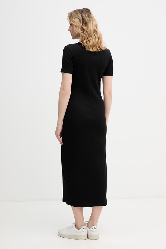 Odzież Lacoste sukienka EF9622 czarny