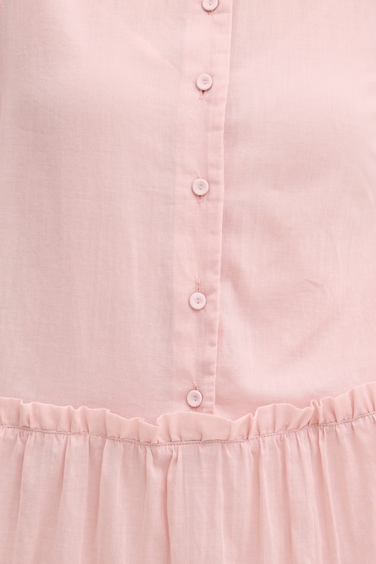 Twinset φόρεμα βαμβάκι 261TF2050 ροζ