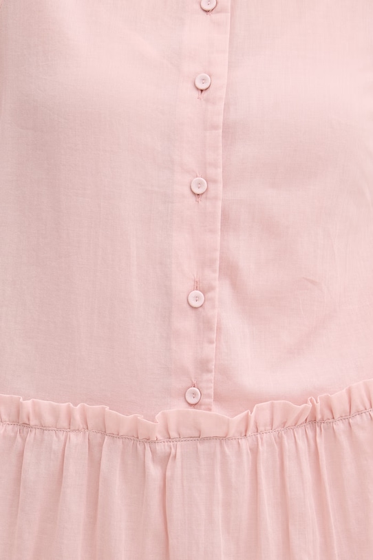 Twinset φόρεμα βαμβάκι 261TF2050 ροζ