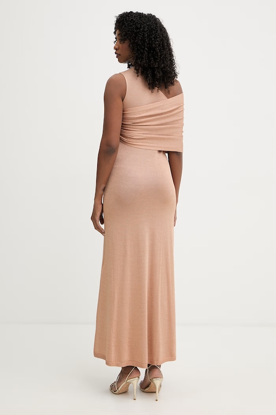 Odzież Twinset sukienka 261TT3010 pomarańczowy