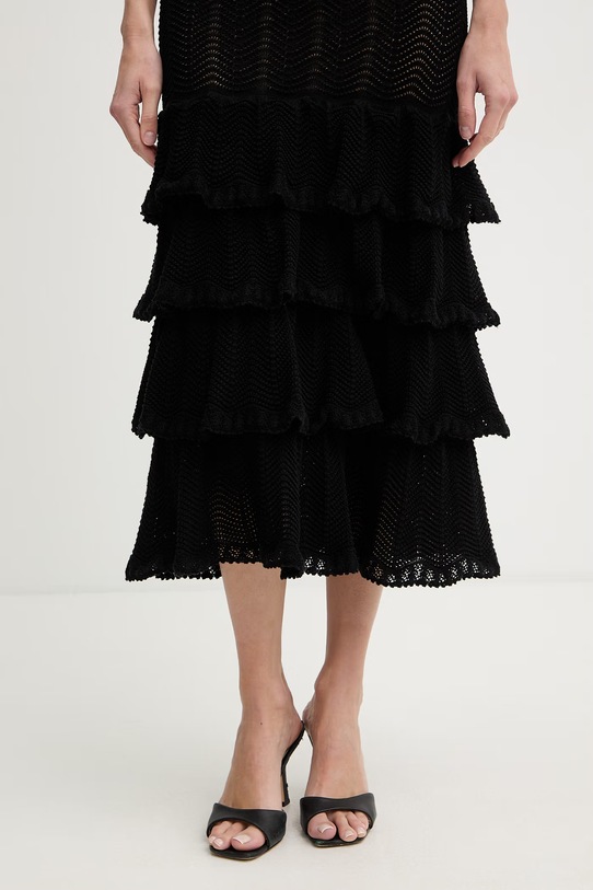 Twinset sukienka letnia bawełniana 261TT3050 czarny