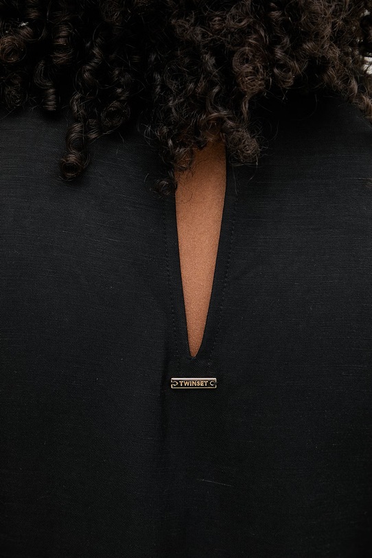 Twinset sukienka rozkloszowana z wiskozy 261TT2240