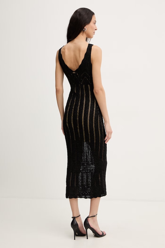 Odzież Twinset sukienka 261TT3322 czarny