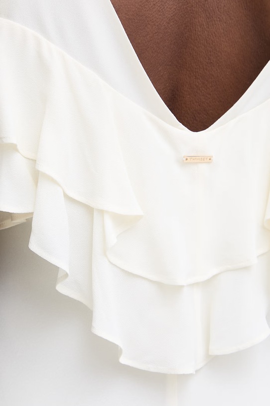 Twinset Літня сукня віскозна 261TT2070 бежевий