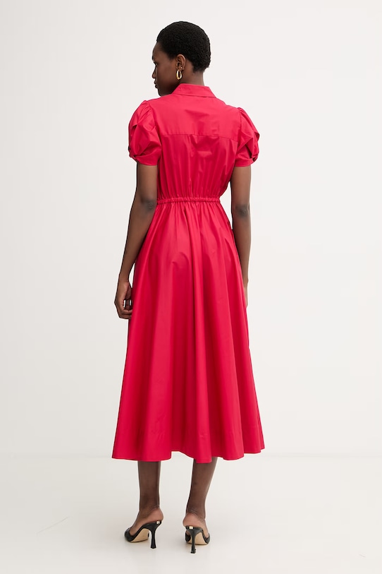 Oblečenie Twinset šaty bavlnené s elastanom 261TT2021 červená