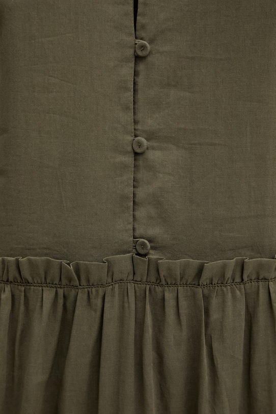 Twinset sukienka bawełniana 261TF2051 zielony