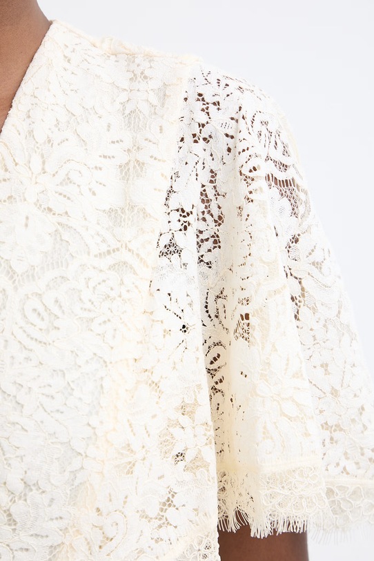 Twinset obleka čipkasta 261TT2311 bež