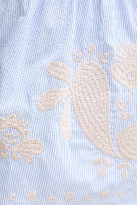 Twinset obleka z odkritimi rameni bombažna 261AT2041