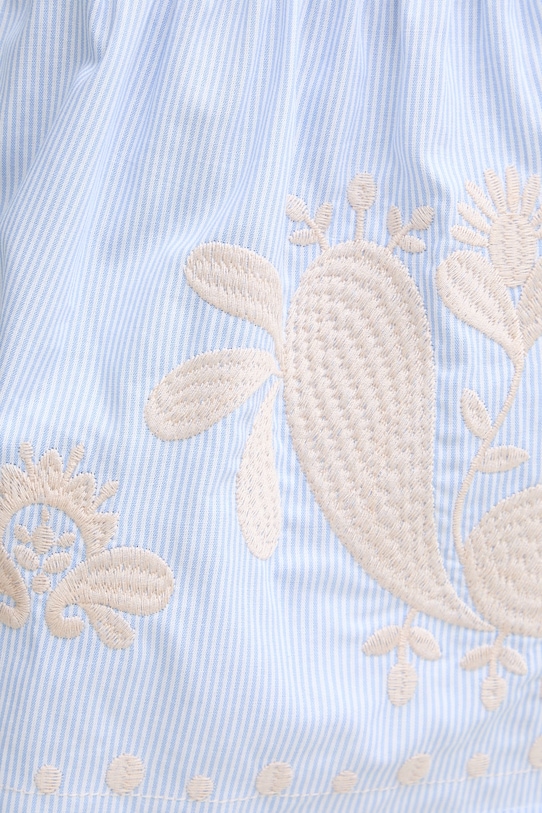 Twinset obleka z odkritimi rameni bombažna 261AT2041