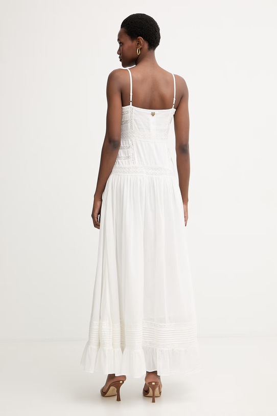 Odzież Twinset sukienka bawełniana 261LM2HGG biały