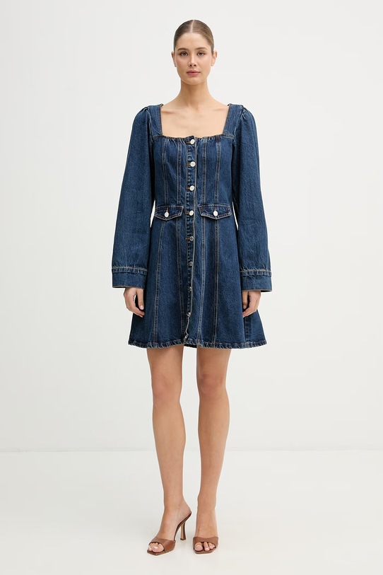 Gestuz sukienka jeansowa 10911019 granatowy SS26