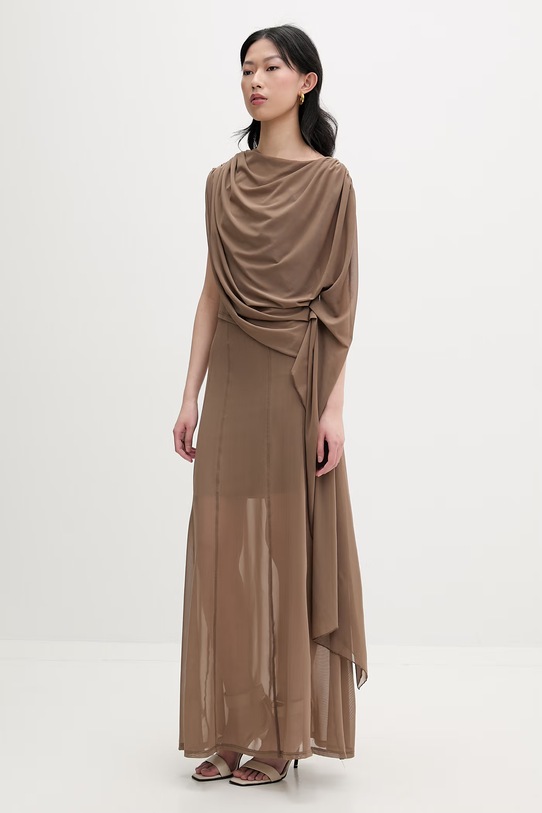 Gestuz sukienka 10911139 brązowy SS26