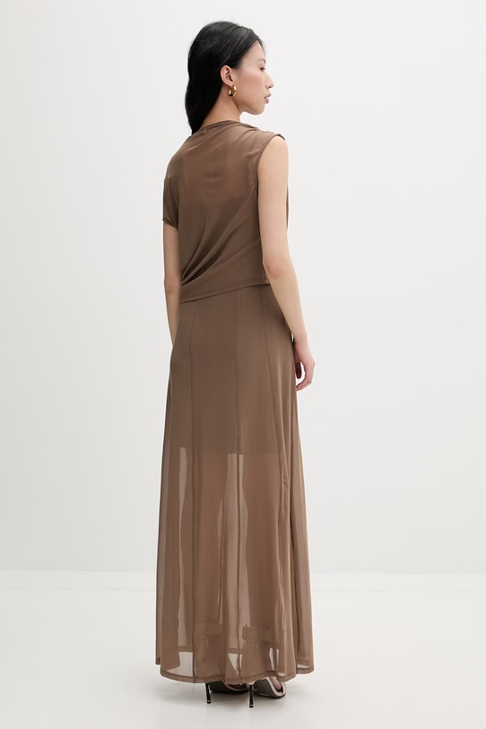Odzież Gestuz sukienka 10911139 brązowy