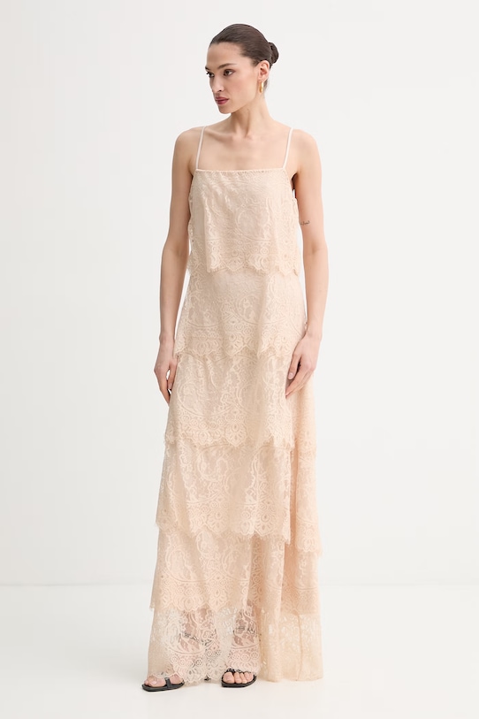 Aniye By Φόρεμα δαντέλα μπεζ 185276