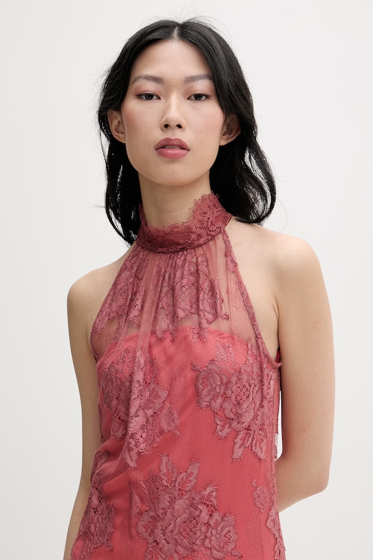 Aniye By sukienka z wiskozą różowy 185033