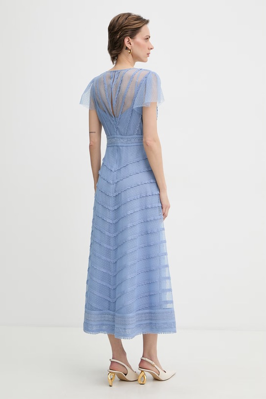 Odzież Luisa Spagnoli sukienka bawełniana Prontezza 542922 niebieski