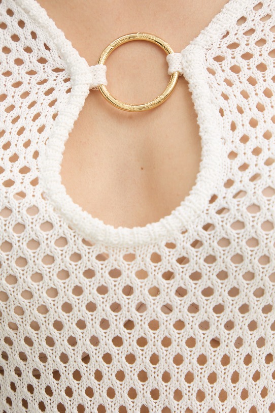 Guess sukienka LUNA E6GK03.Z5632 beżowy