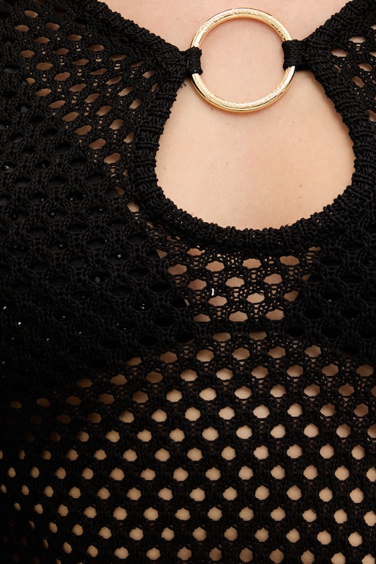 Šaty Guess LUNA E6GK03.Z5632 černá