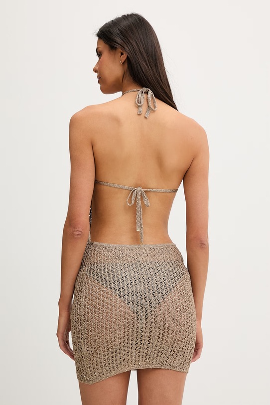 Oblečenie Guess plážové šaty dámske EGLE E6GK05.Z5402 béžová