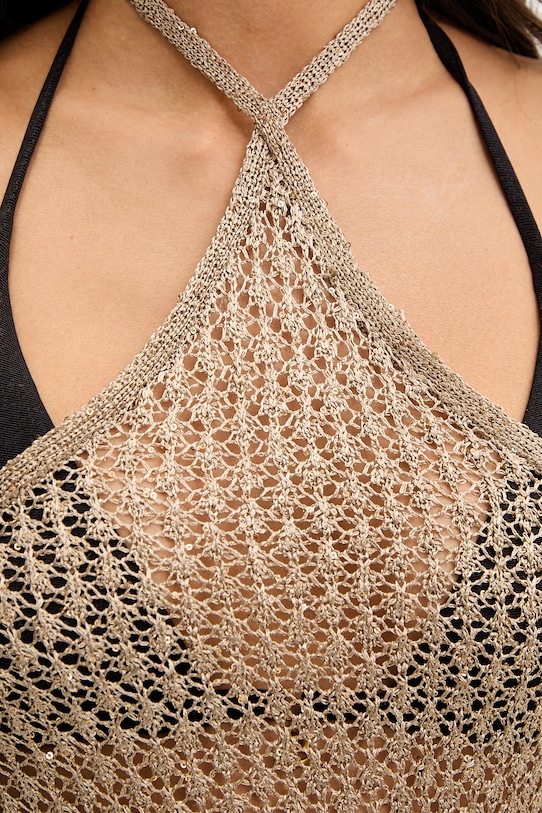 Guess plážové šaty dámske EGLE E6GK05.Z5402 béžová