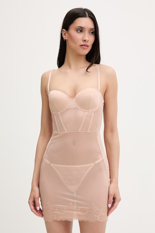 Guess halka damska ISA beżowy O6GK01.KE860