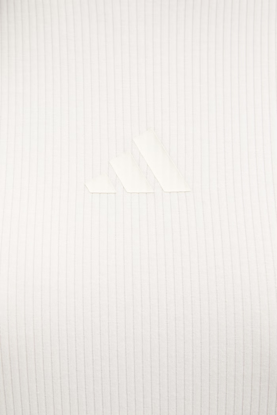 adidas sukienka z bawełną KD6587 beżowy