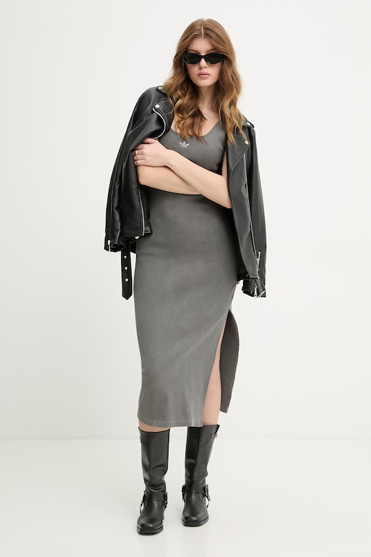 adidas Originals sukienka KE3163 szary SS26