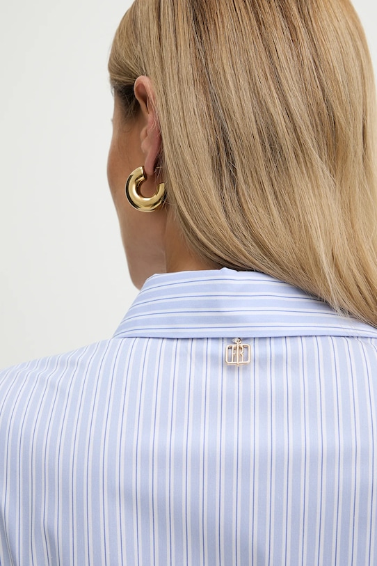 Fracomina sukienka FR26SD4003W697N8 niebieski