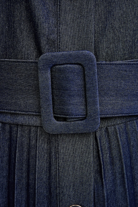 Fracomina sukienka FR26SD4003D470F9 granatowy