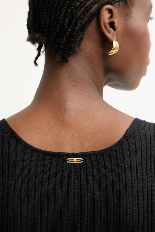 Fracomina mała czarna z wiskozą FJ26SD5004K56501 czarny