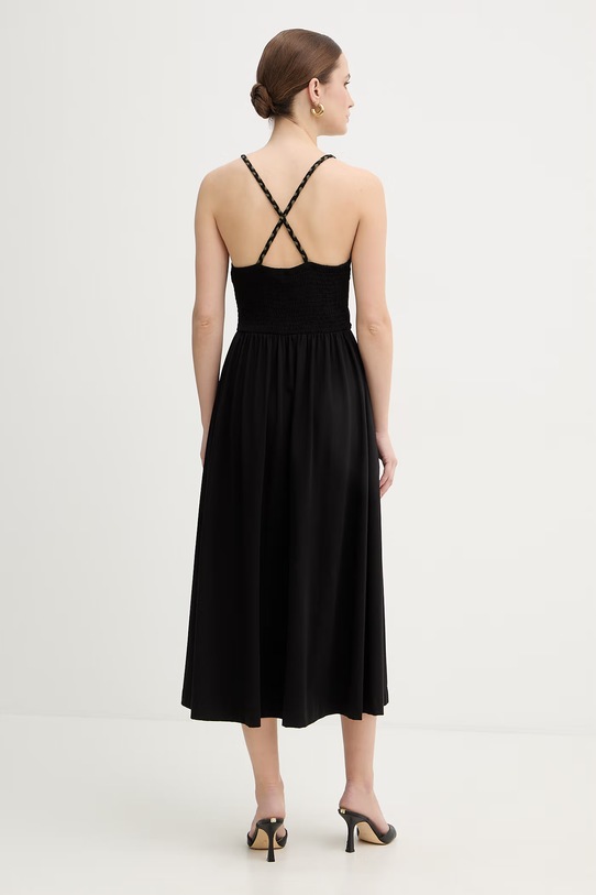 Fracomina sukienka FJ26SD3005J49401 czarny SS26