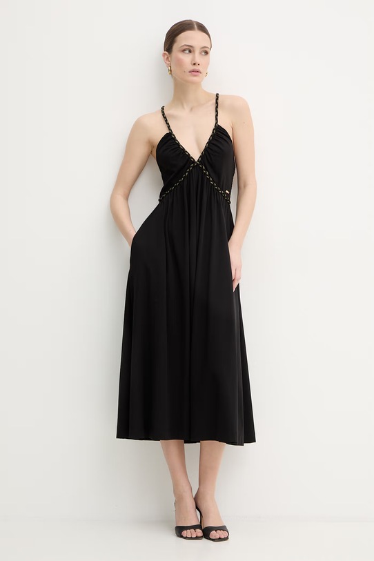 Odzież Fracomina sukienka FJ26SD3005J49401 czarny