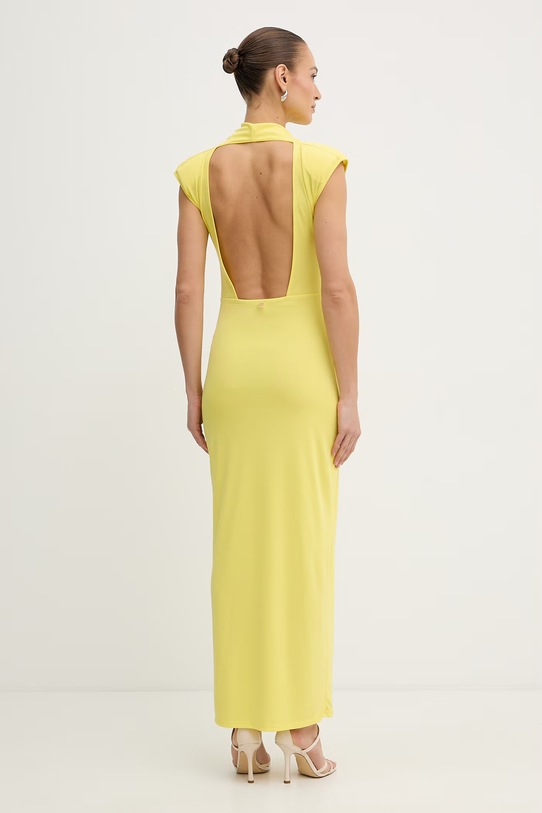 Odzież Fracomina sukienka FS26SD3003W62601 żółty