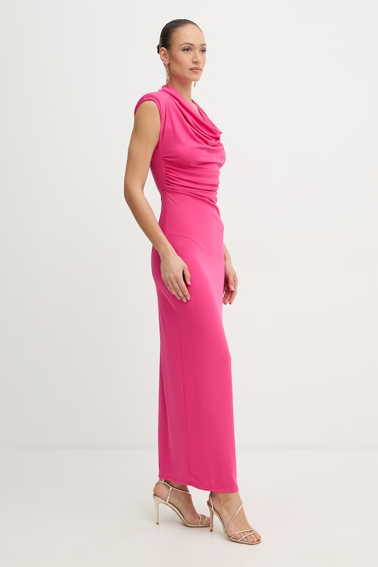 Fracomina sukienka FS26SD3003W62601 różowy SS26