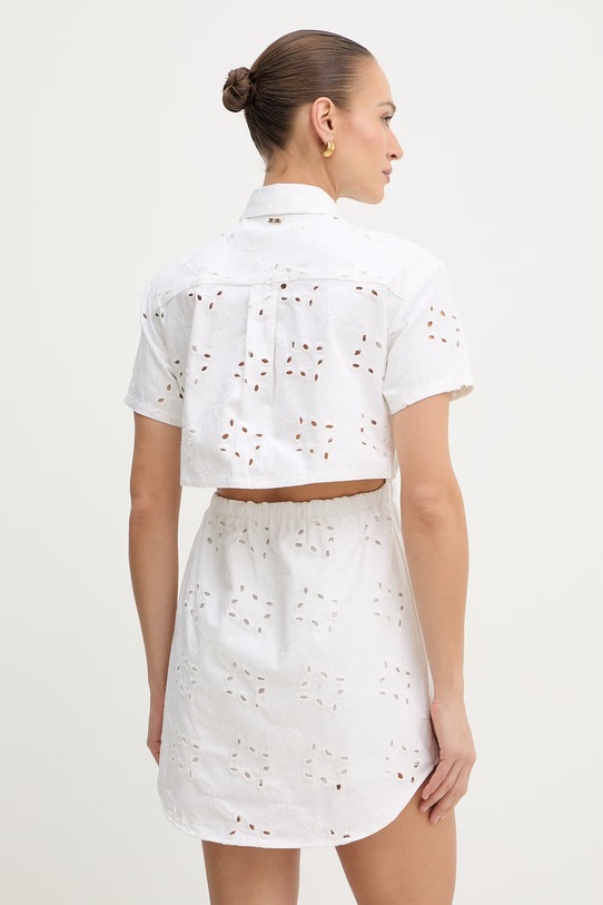 Odzież Fracomina sukienka bawełniana FS26SD1008W825V8 beżowy