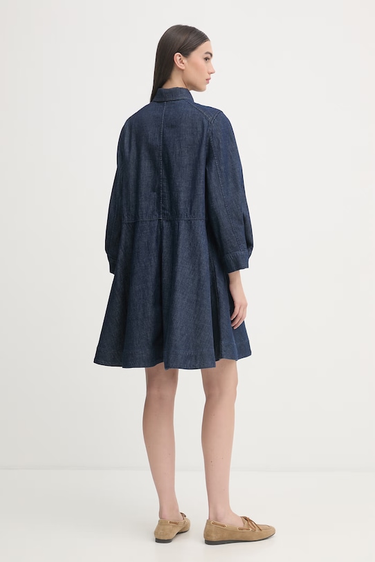 Odjeća United Colors of Benetton haljina traper 40QFDV0CA mornarsko plava
