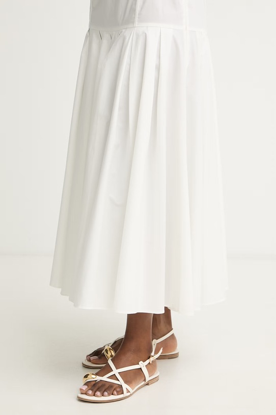 Pinko sukienka letnia bawełniana 106828.A2LD beżowy