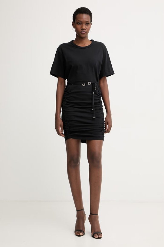 Pinko платье из хлопка 106909.A3AR чёрный SS26