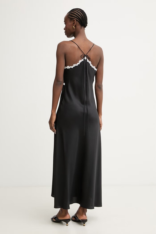 Ρούχα Pinko φόρεμα lingerie 106894.A3AV μαύρο