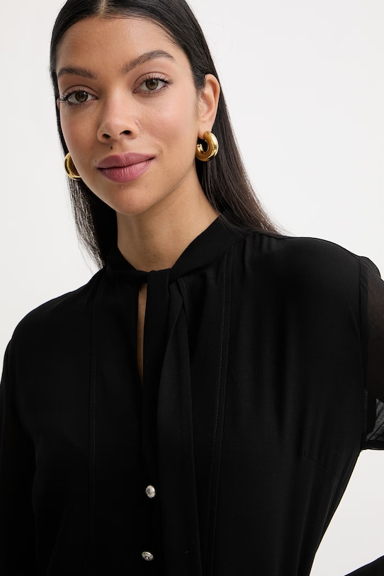 Pinko obleka 106793.A3AT črna