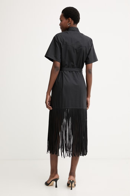 Oblečenie Pinko šaty bavlnené 106827.A2LD čierna