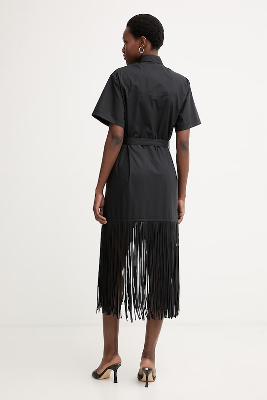 Oblečenie Pinko šaty bavlnené 106827.A2LD čierna