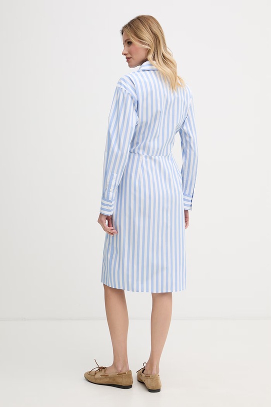 Oblečenie Calvin Klein Jeans šaty bavlnené LV044F032G modrá