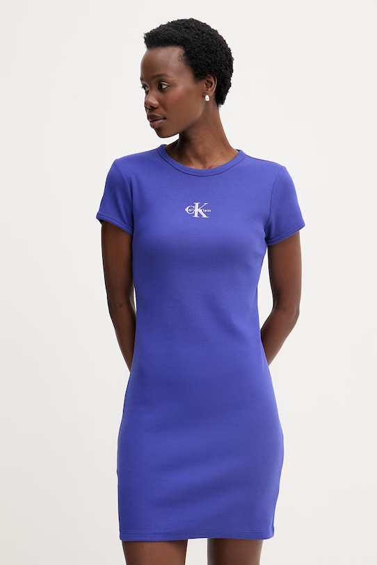 Calvin Klein Jeans rochie albastru LV047F241G