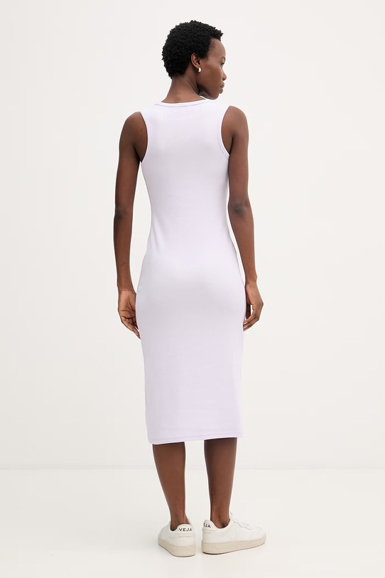 Odzież Calvin Klein Jeans sukienka LV047F242G fioletowy